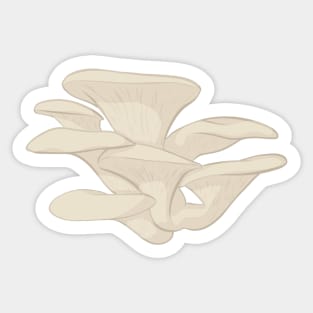 Oyster Mushroom Sticker